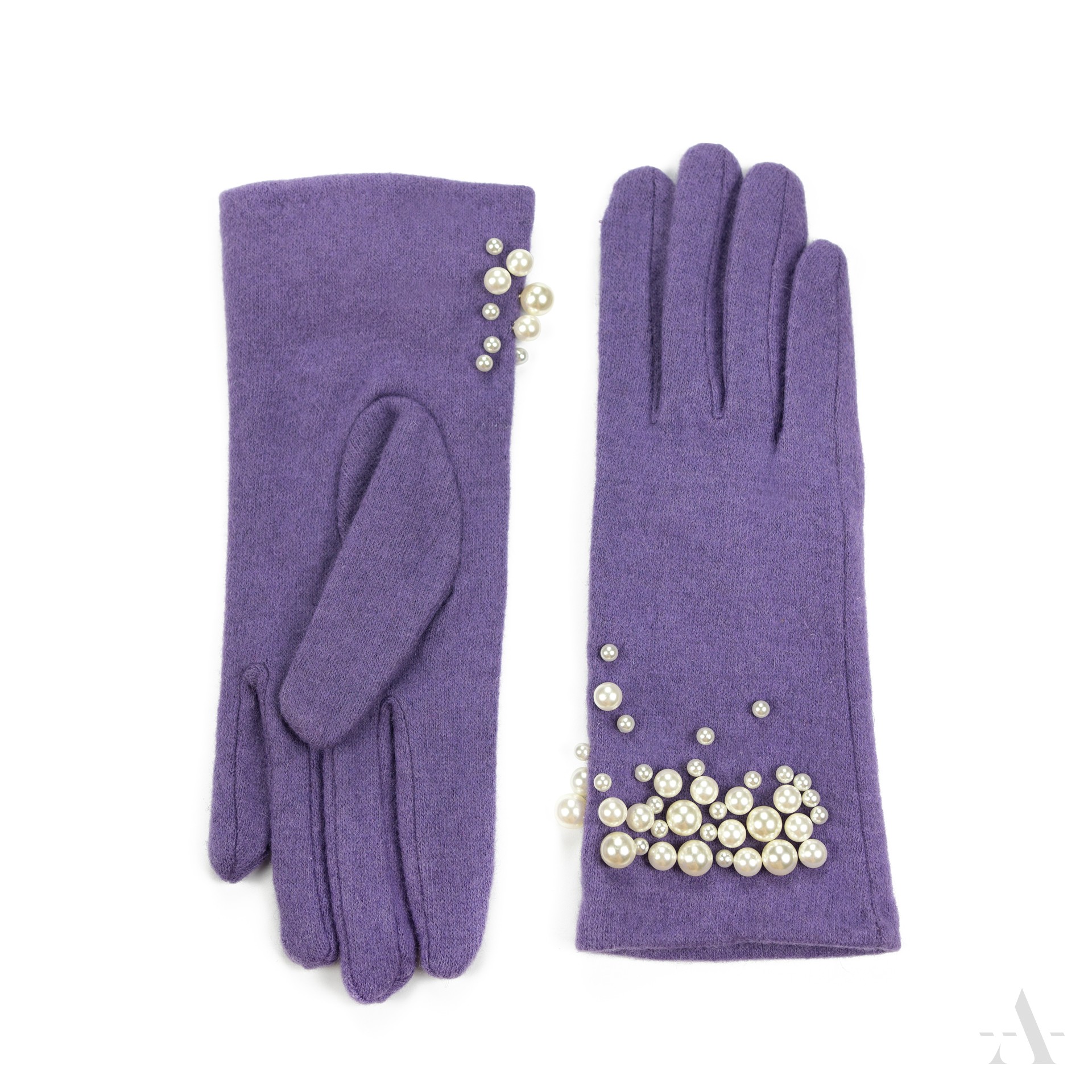 Dámské rukavice rk23199 Barva: fialová