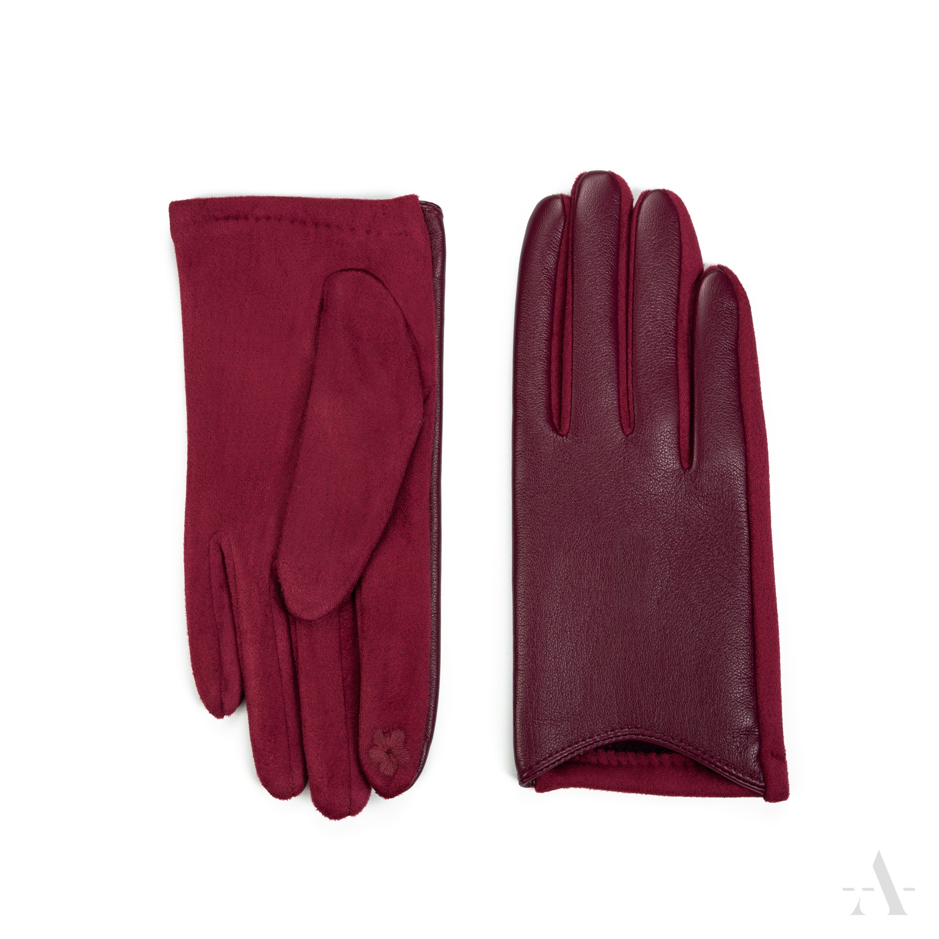 Dámské rukavice rk23392 Barva: vínová
