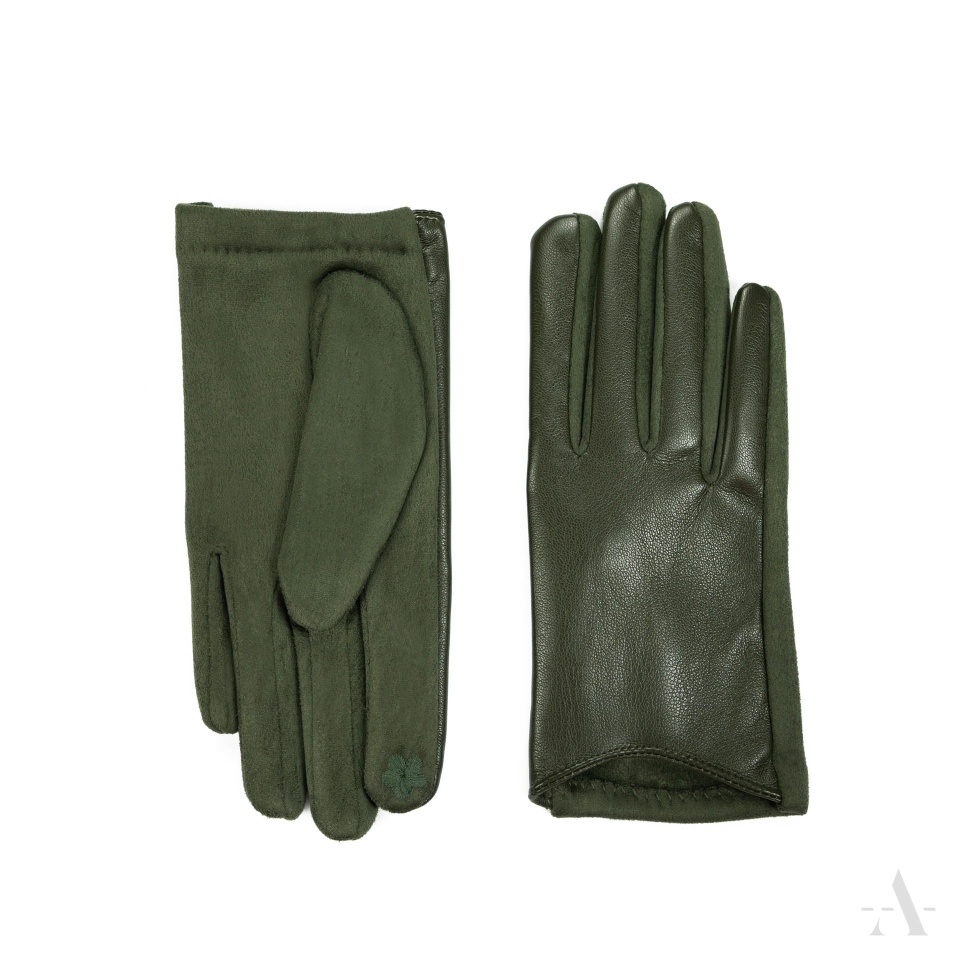 Dámské rukavice rk23392 Barva: olivová