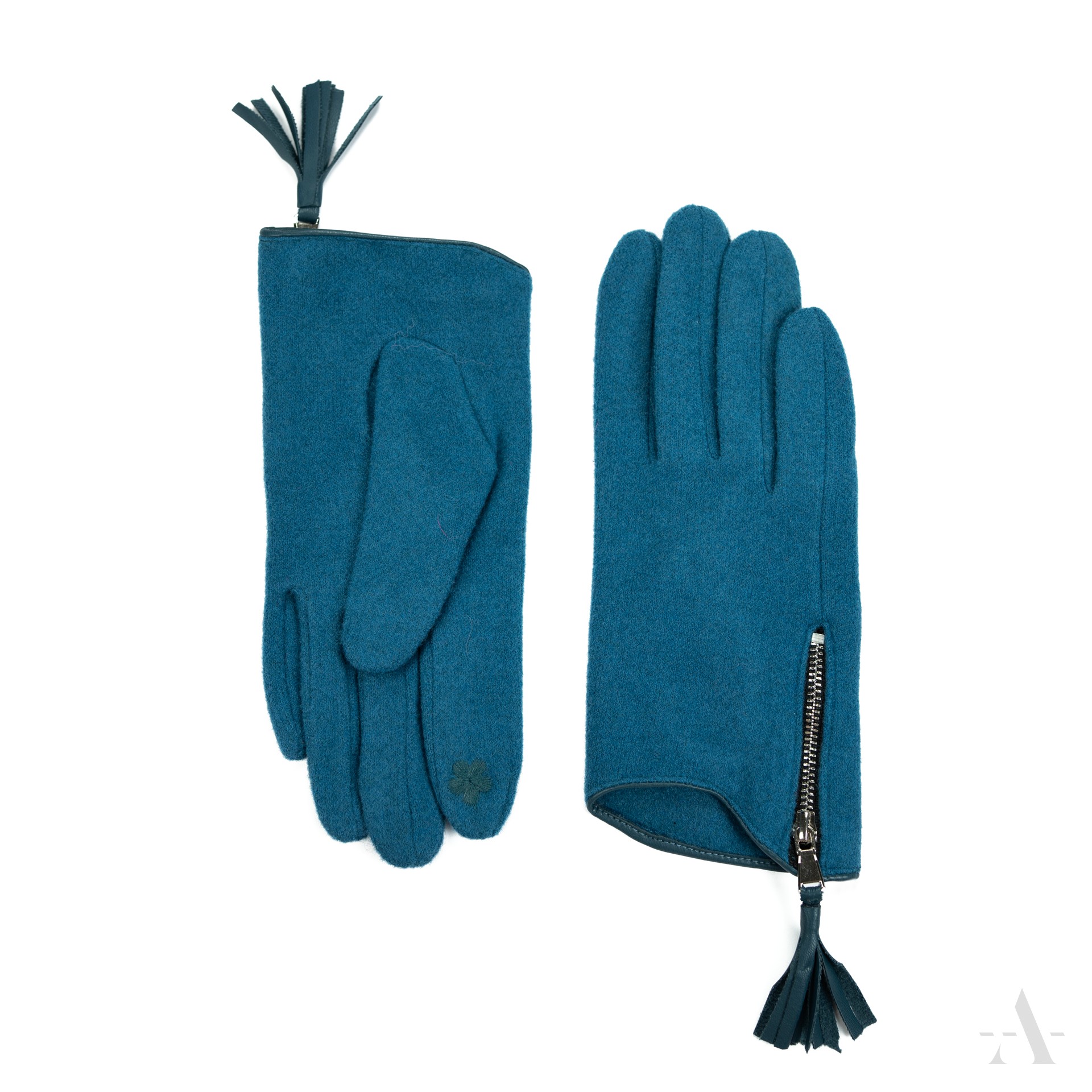 Dámské rukavice rk 23384 Barva: modrá