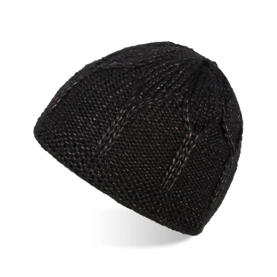 Dámská vlněná čepice A-01 Barva: černá