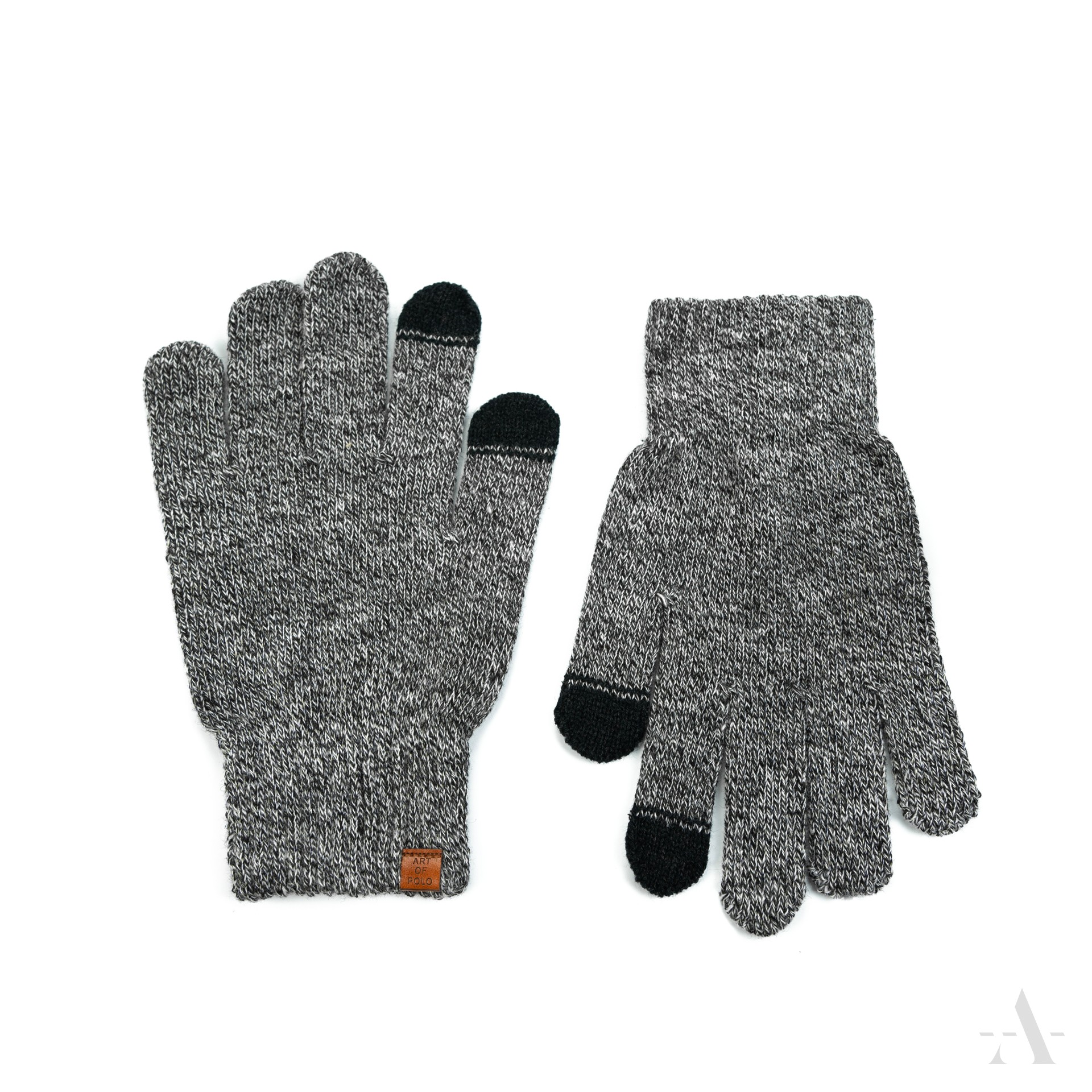 Pánské dotykové rukavice rk23475 Barva: šedá