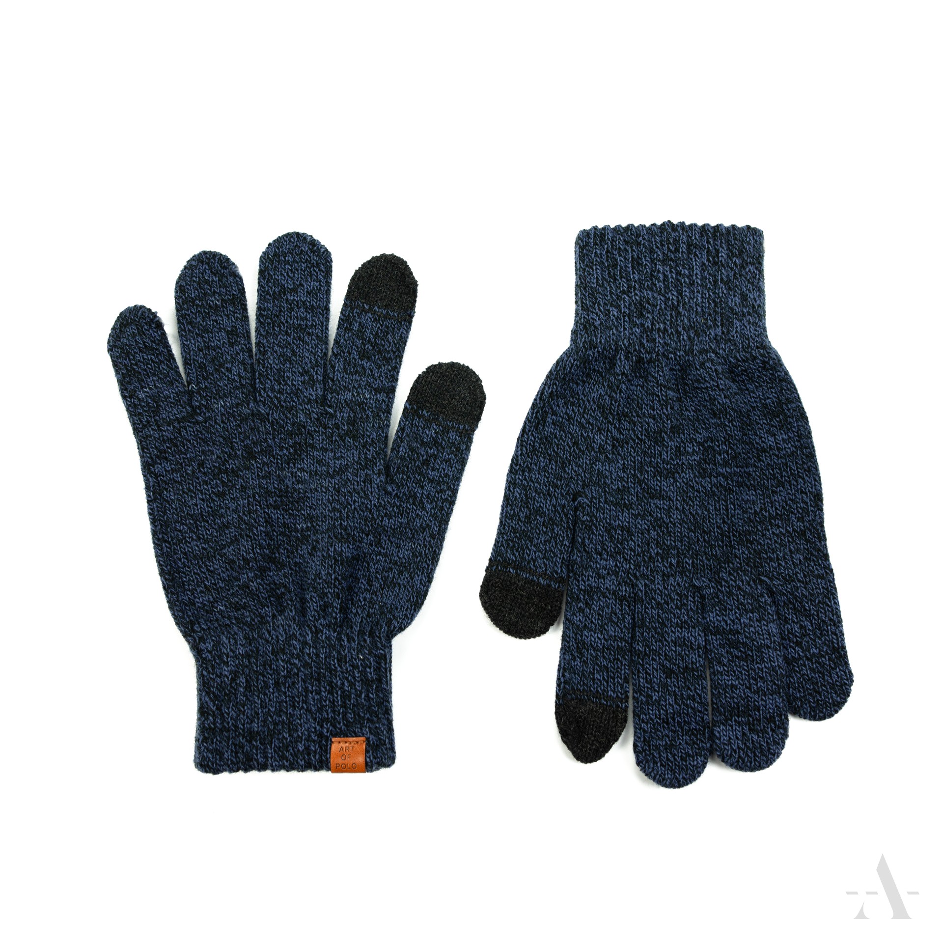 Pánské dotykové rukavice rk23475 Barva: modrá