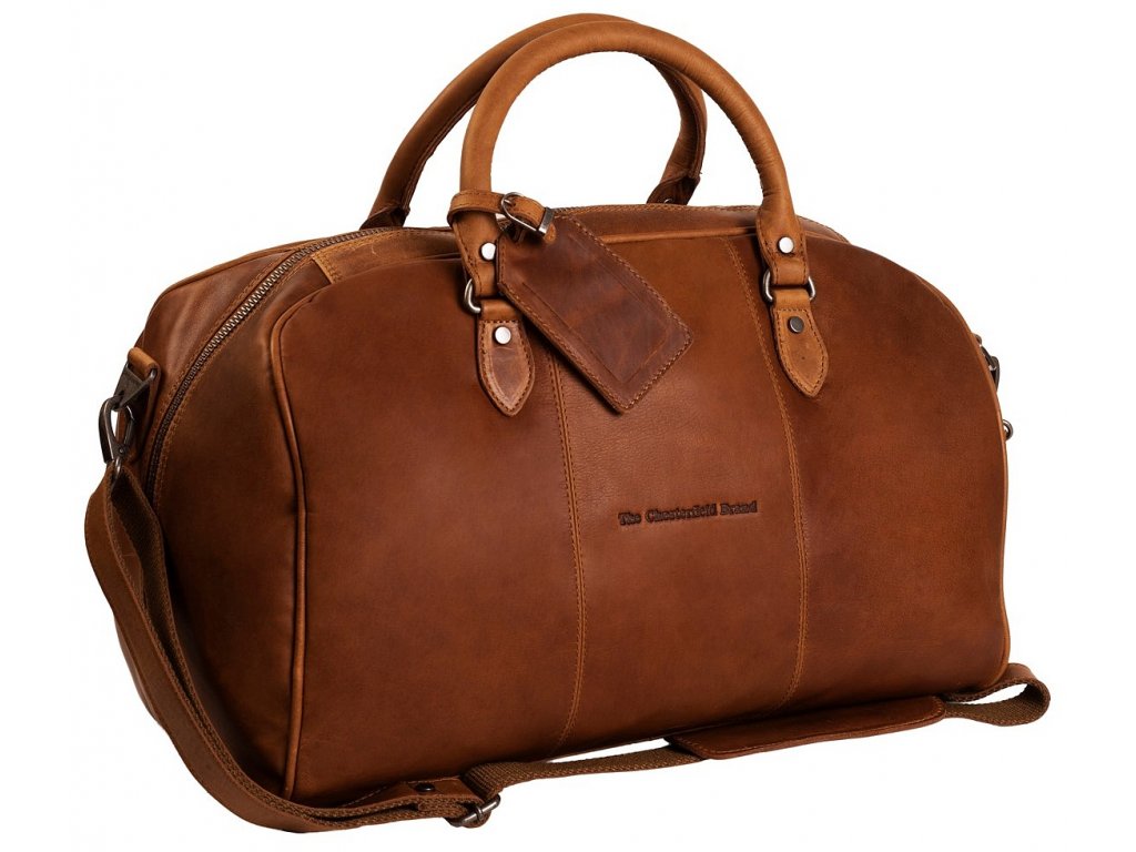 The Chesterfield Brand Kožená cestovní taška - weekender Liam C20.0013 Barva: hnědá