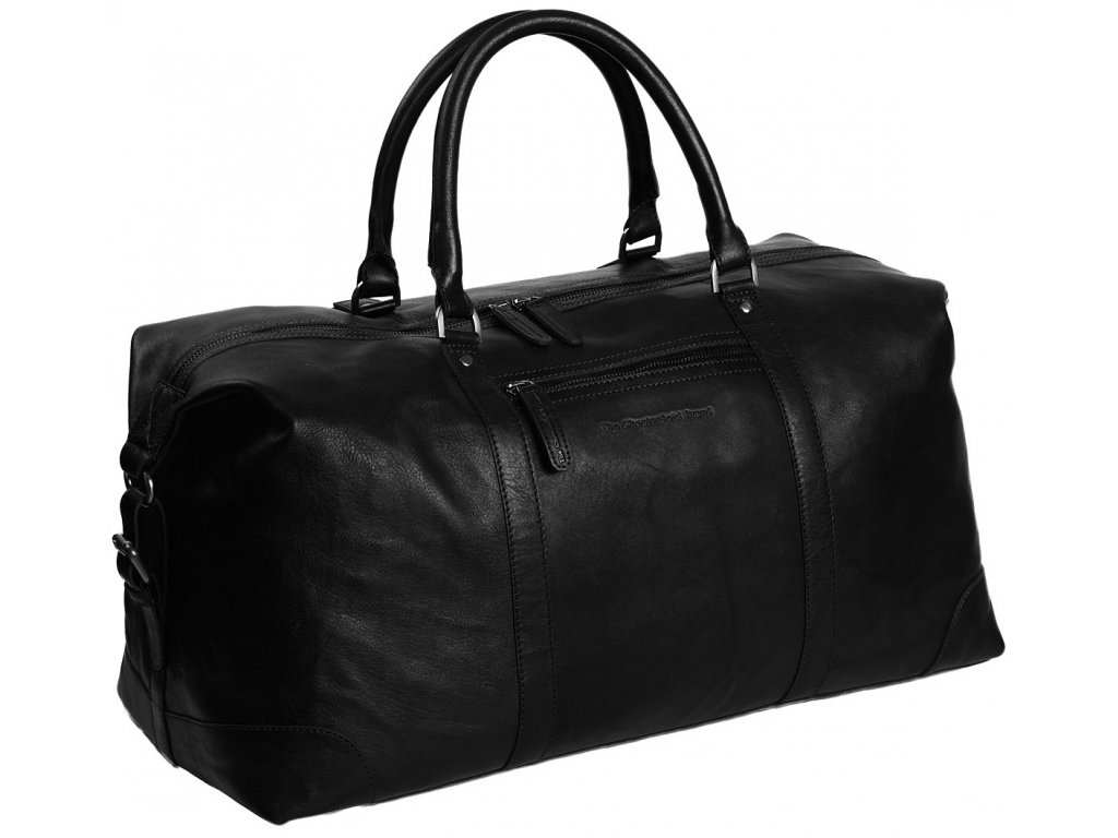 The Chesterfield Brand Kožená cestovní taška - weekender Caleb C20.0025 Barva: černá