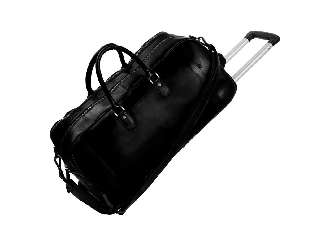 The Chesterfield Brand Kožená cestovní taška - weekender Jayven C20.0027 Barva: černá