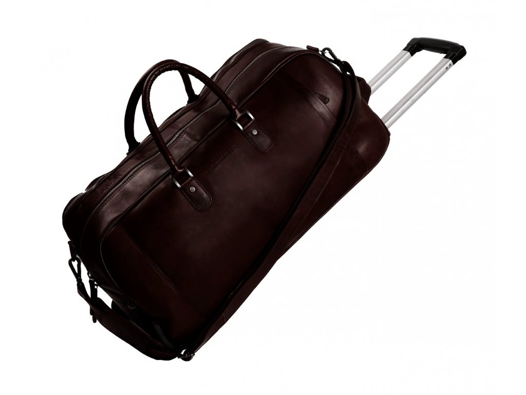 The Chesterfield Brand Kožená cestovní taška - weekender Jayven C20.0027 Barva: tmavě hnedá