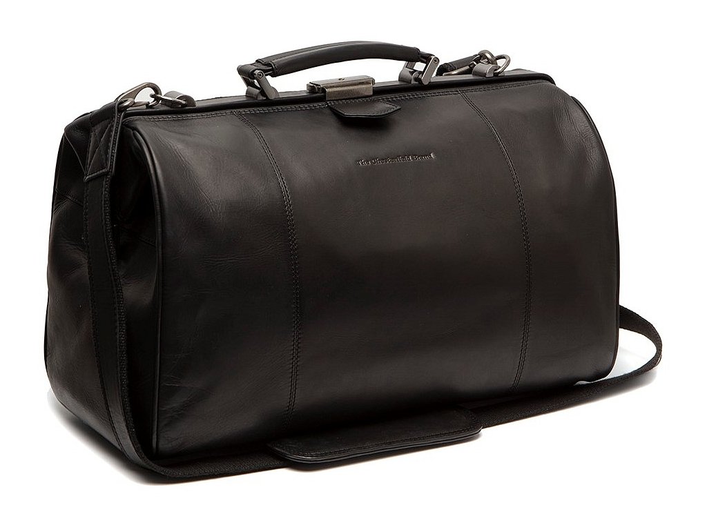 The Chesterfield Brand Kožená cestovní taška - weekender Texel C20.0042 Barva: černá