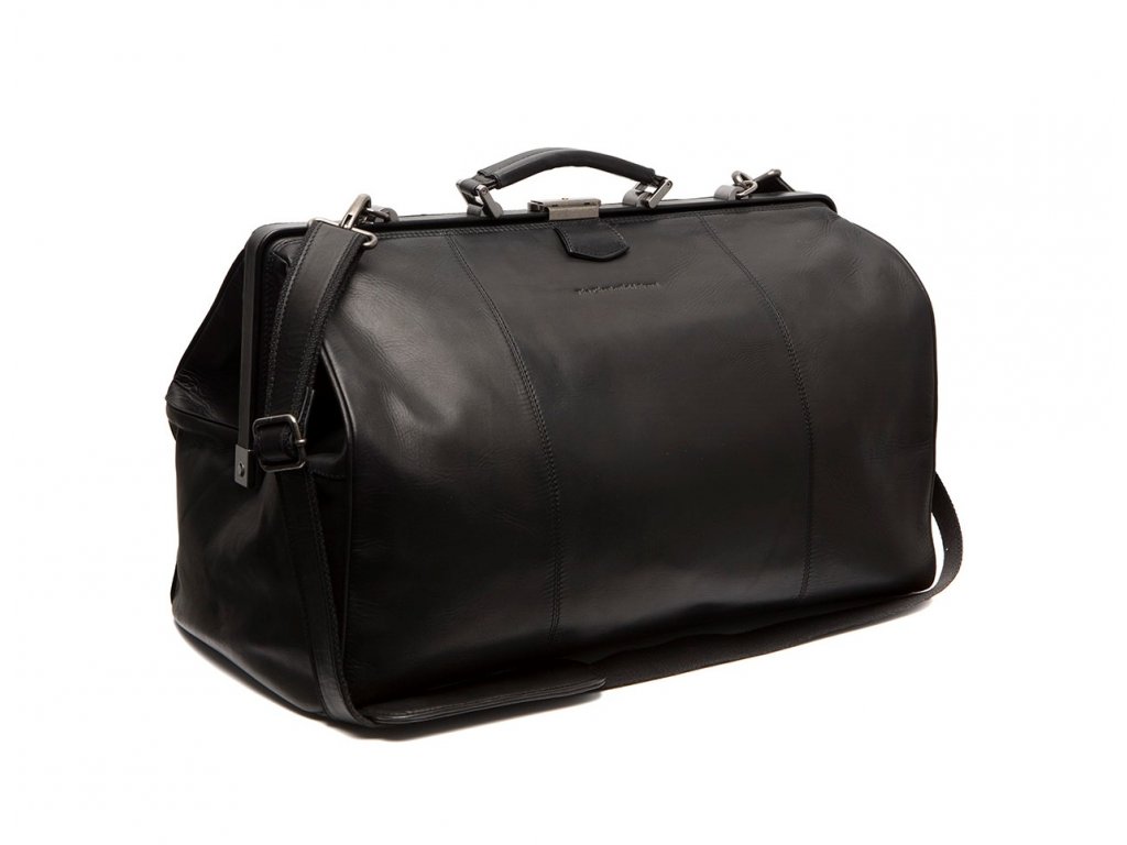 The Chesterfield Brand Kožená cestovní taška - weekender Corfu C20.0043 Barva: černá