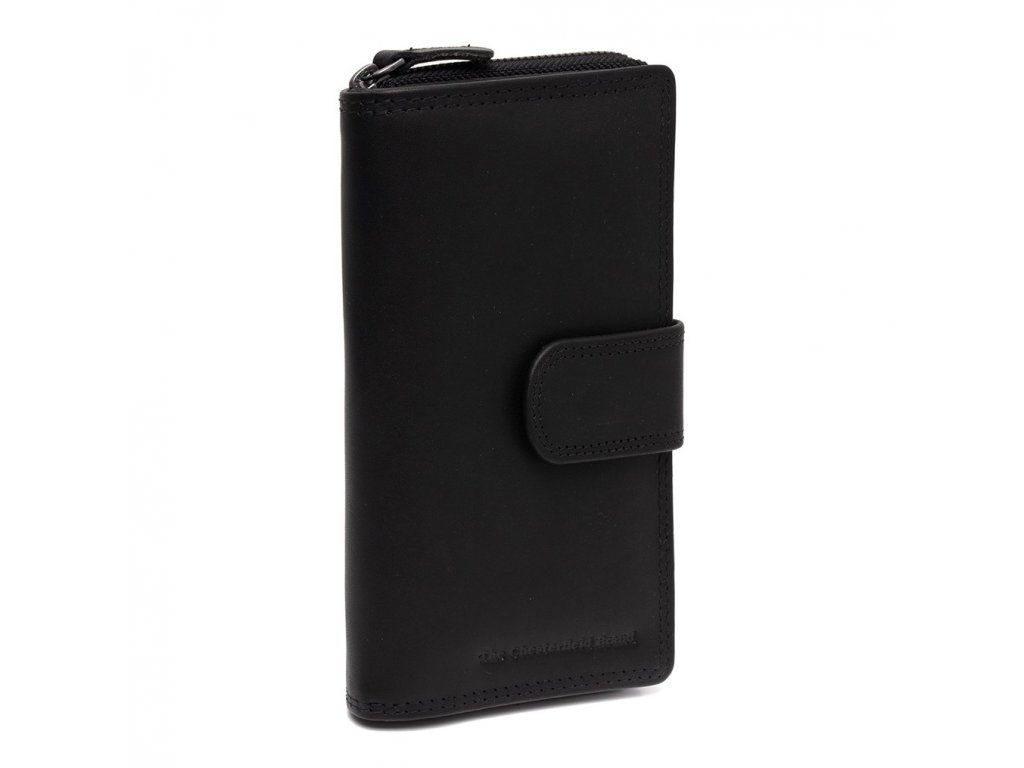 The Chesterfield Brand Dámská kožená peněženka RFID Charlotte C08.0504 Barva: černá
