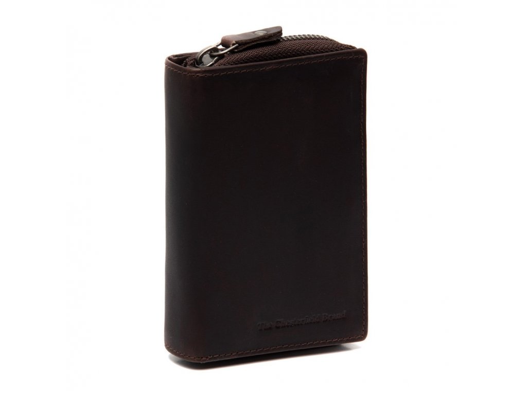 The Chesterfield Brand Dámská kožená peněženka RFID Dalma C08.0501 Barva: tmavě hnedá
