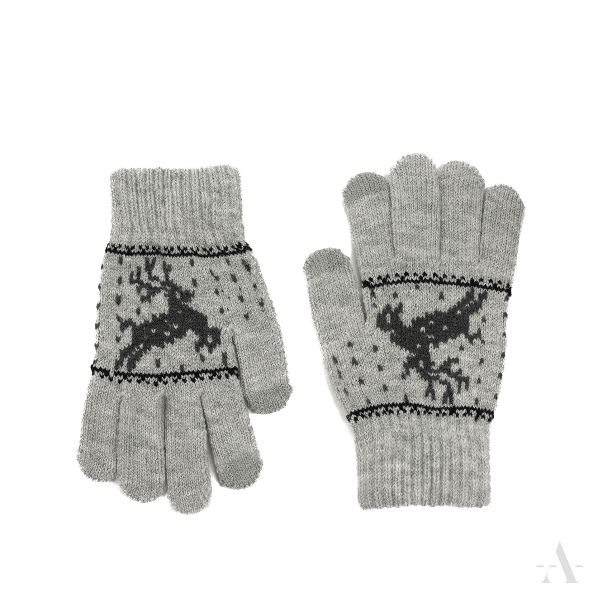 Dětské zimní rukavice rk23335 Barva: šedá