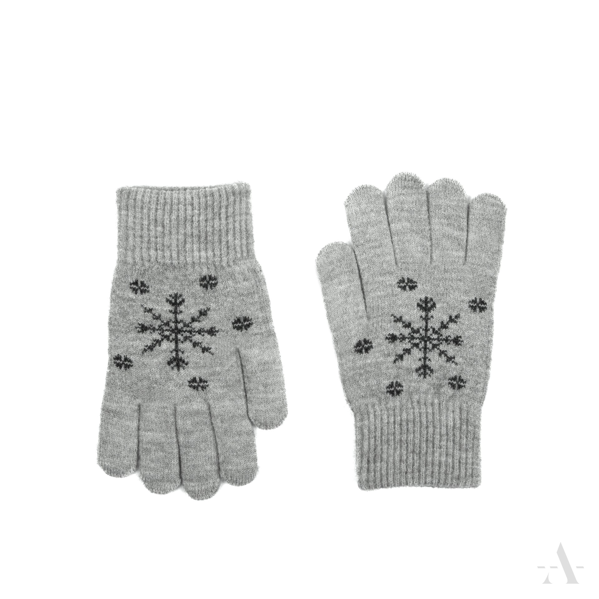 Dětské zimní rukavice rk23367 Barva: šedá