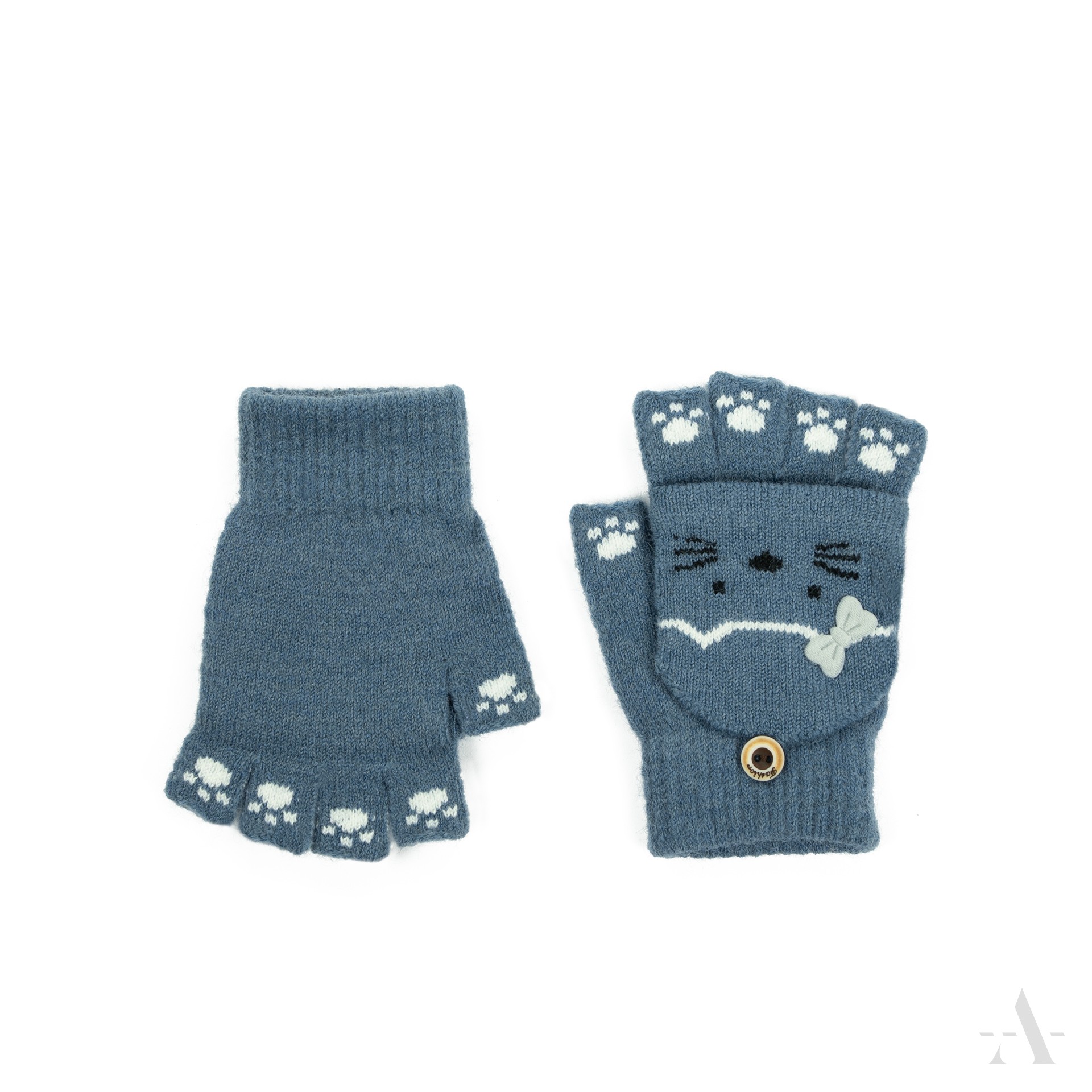 Dětské zimní rukavice rk23370 Barva: světle modrá