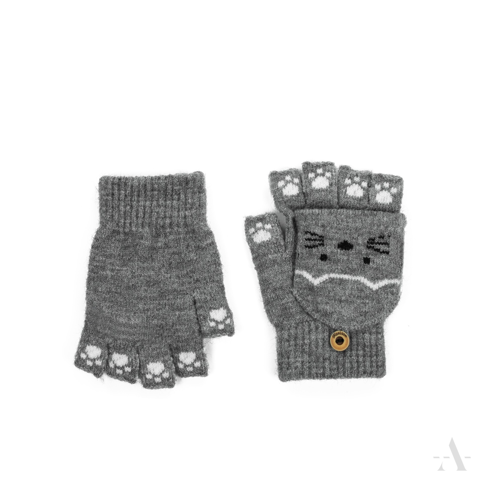 Dětské zimní rukavice rk23370 Barva: šedá