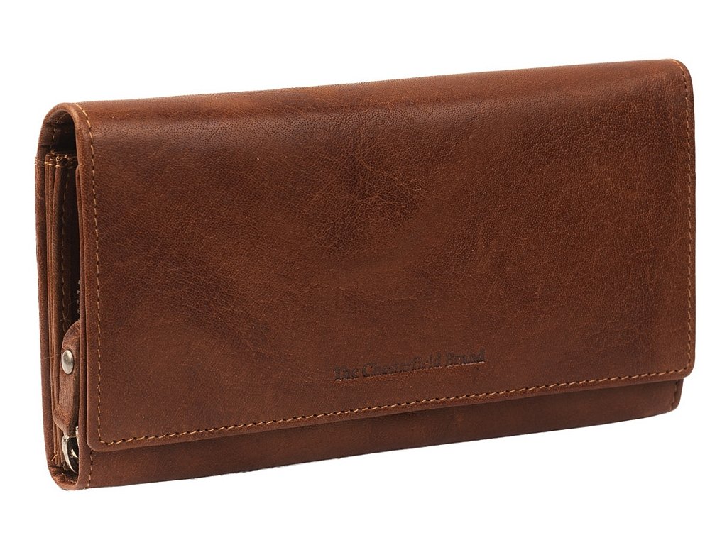 The Chesterfield Brand Dámská kožená peněženka RFID Hampton C08.0373 Barva: hnědá