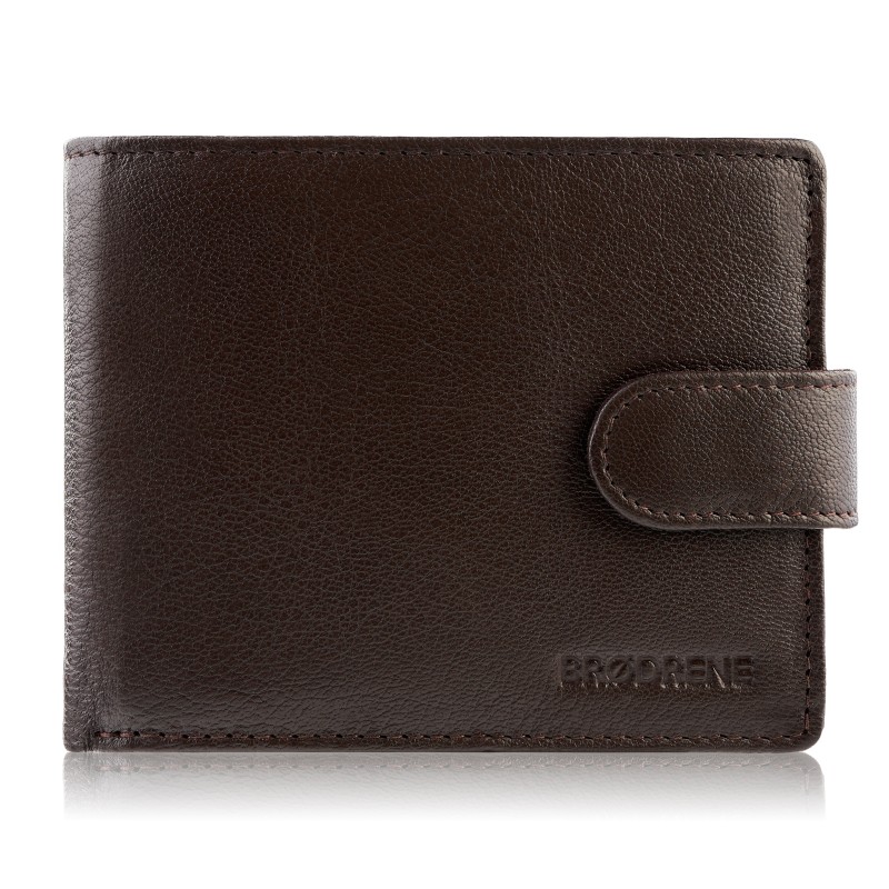 Kožená peněženka Brodrene G-31 Barva: hnědá