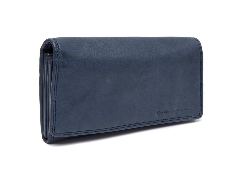 The Chesterfield Brand Dámská kožená peněženka RFID Lentini C08.0506 Barva: modrá