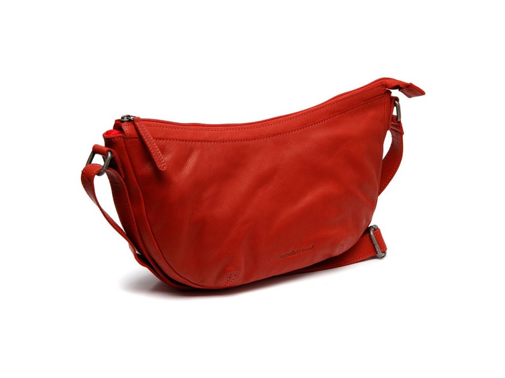 The Chesterfield Brand kožená kabelka přes rameno Clarita C48.1318 Barva: červená