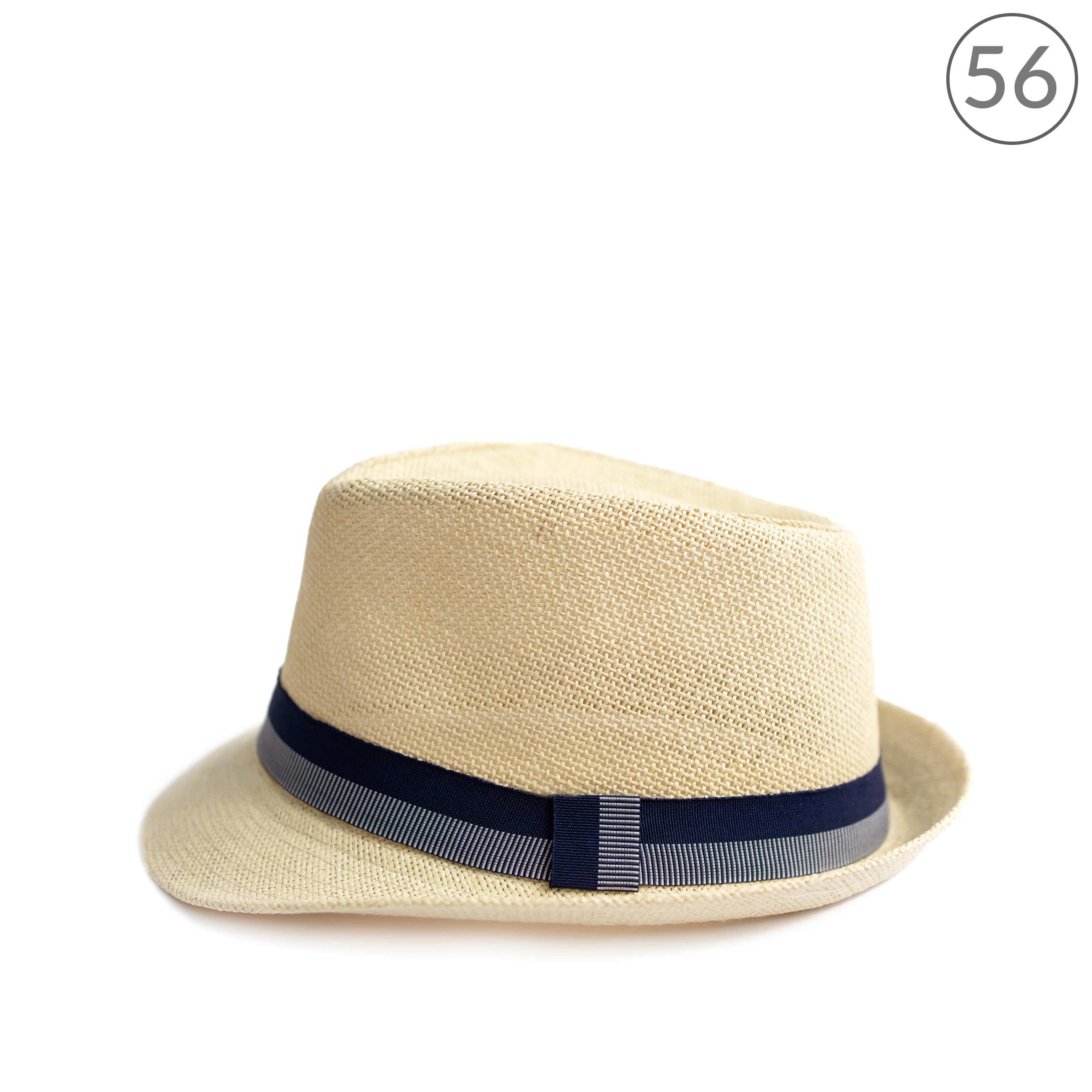 Unisex slaměný klobouk cz24134 Barva: krémová, Velikost: 56