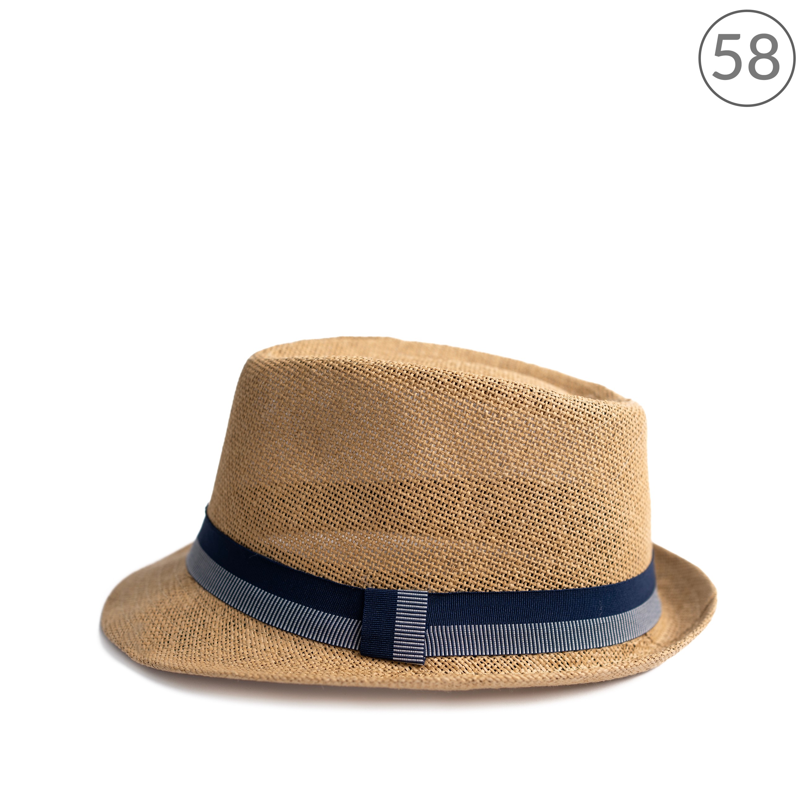 Unisex slaměný klobouk cz24134 Barva: béžová, Velikost: 58