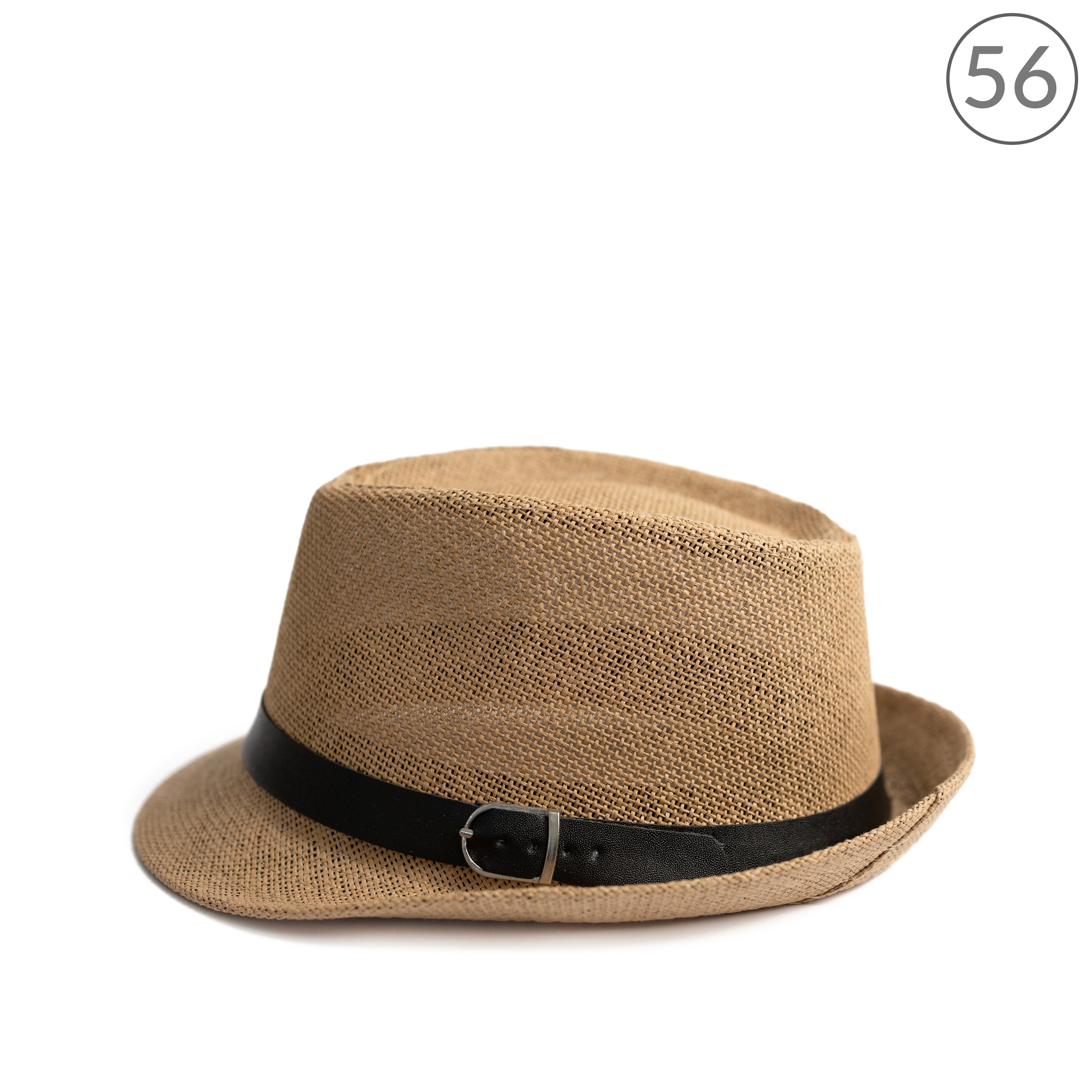 Unisex slaměný klobouk cz24133 Barva: béžová, Velikost: 56