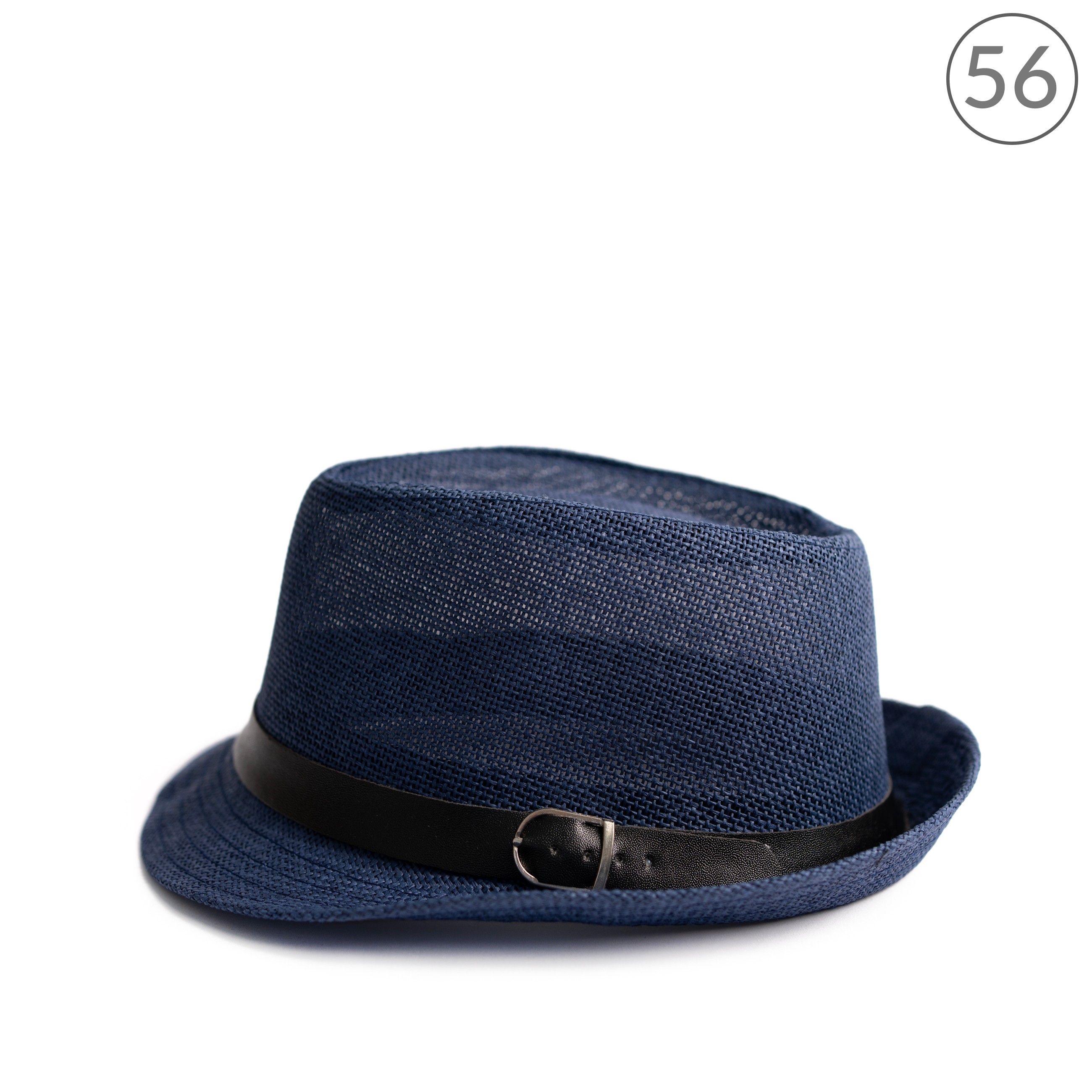 Unisex slaměný klobouk cz24133 Barva: modrá, Velikost: 56