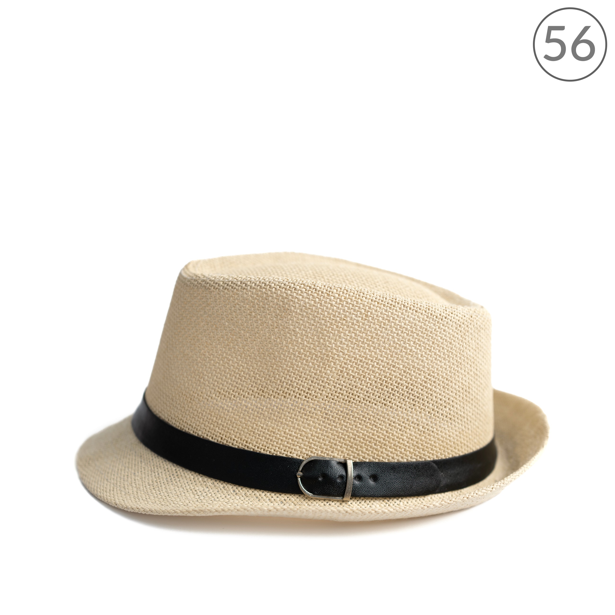 Unisex slaměný klobouk cz24133 Barva: krémová, Velikost: 56
