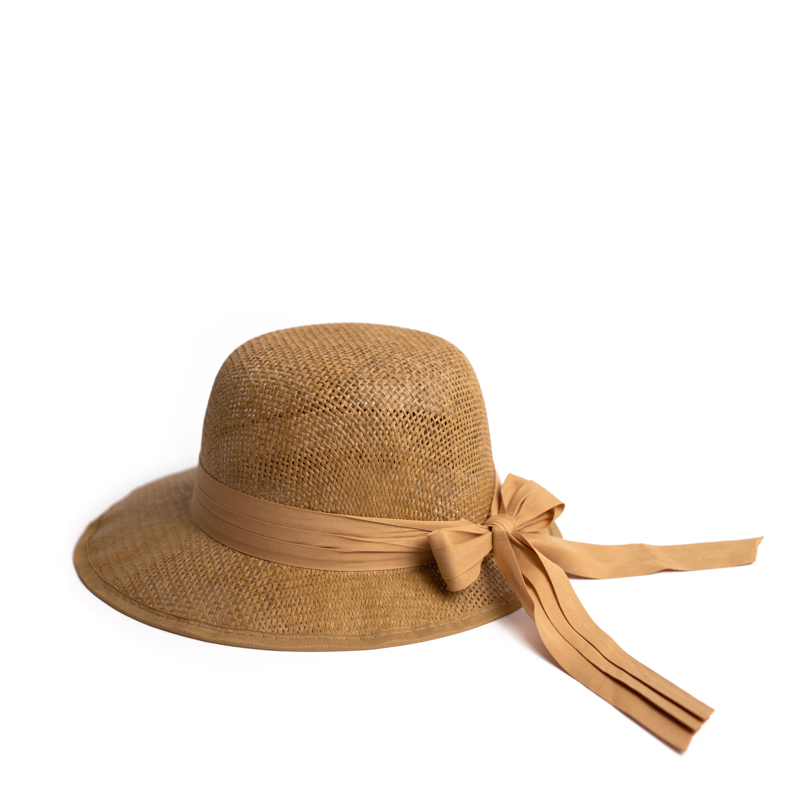 Dámský/dívčí slaměný klobouk cz24138 Barva: béžová