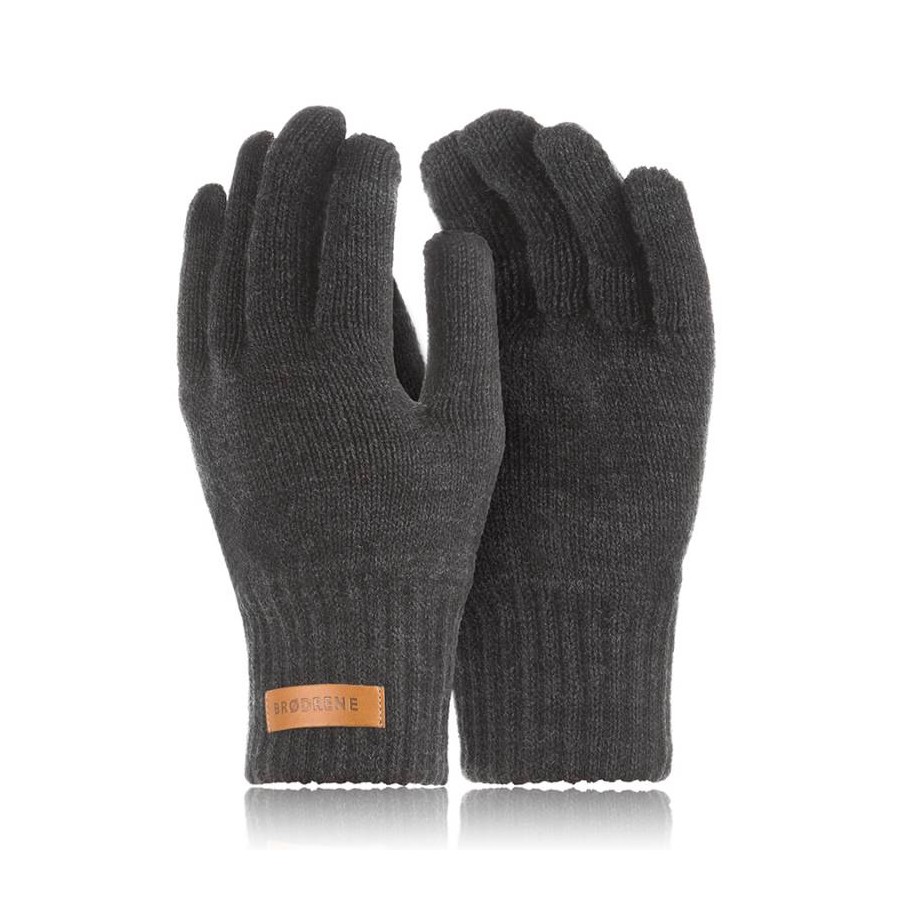 Pánské dotykové rukavice R1 Barva: tmavě šedá