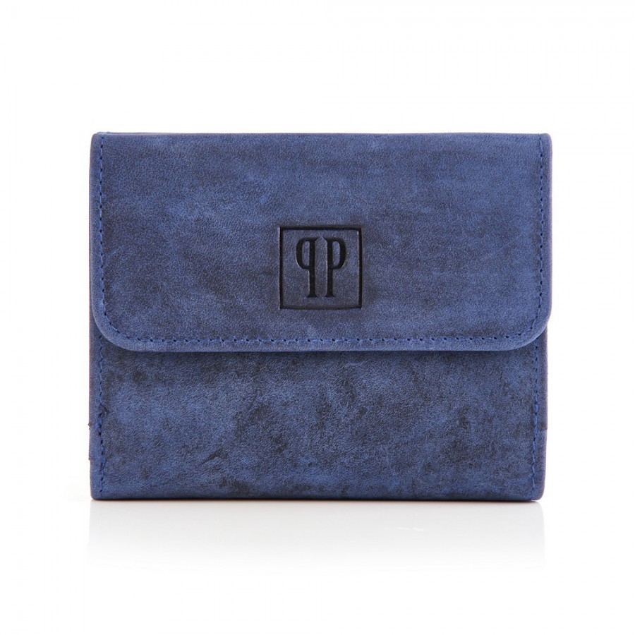Kožená Peněženka Paolo Peruzzi T-11 Barva: modrá