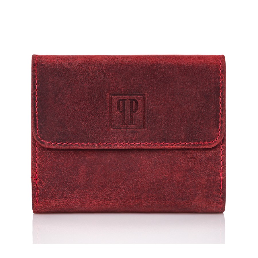 Kožená Peněženka Paolo Peruzzi T-11 Barva: červená