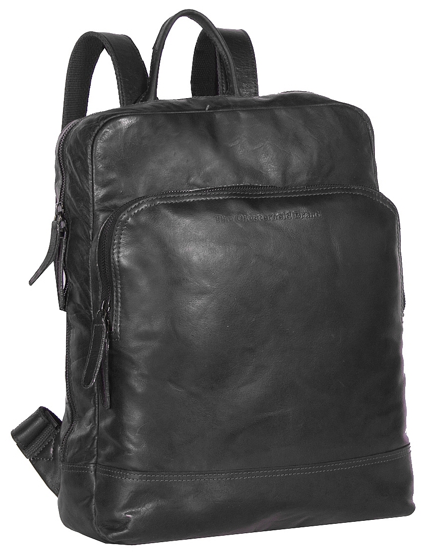 The Chesterfield Brand kožený batoh 15,4" Mack C58.0172 Barva: černá