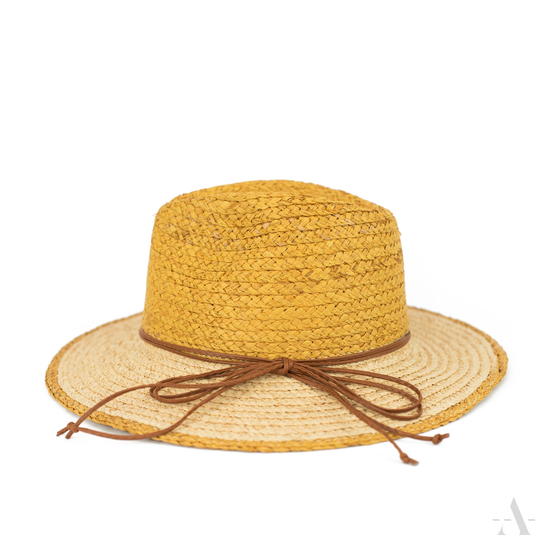 Dámský slaměný klobouk cz21175-4 Barva: žlutá