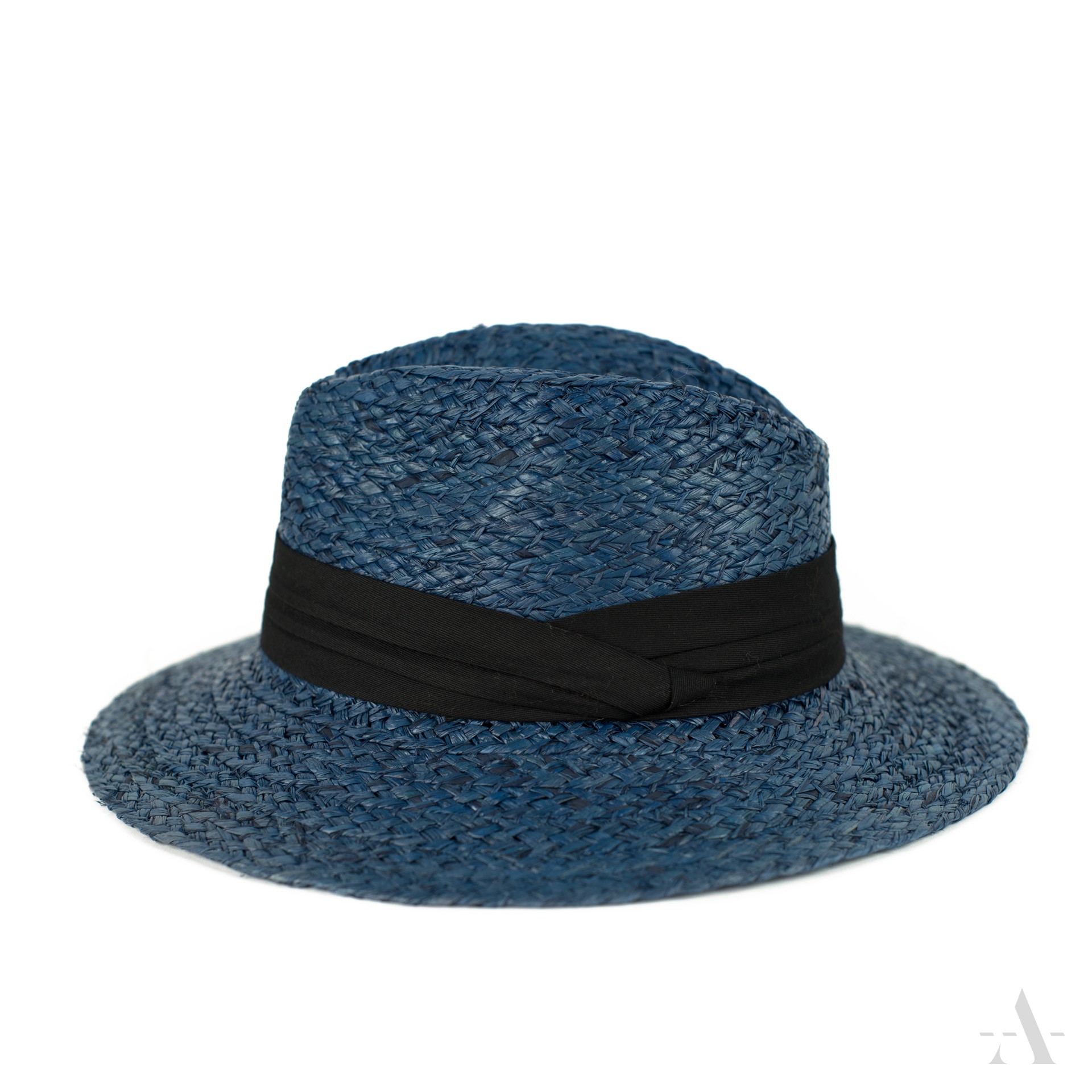 Dámský slaměný klobouk cz21168-7 Barva: modrá