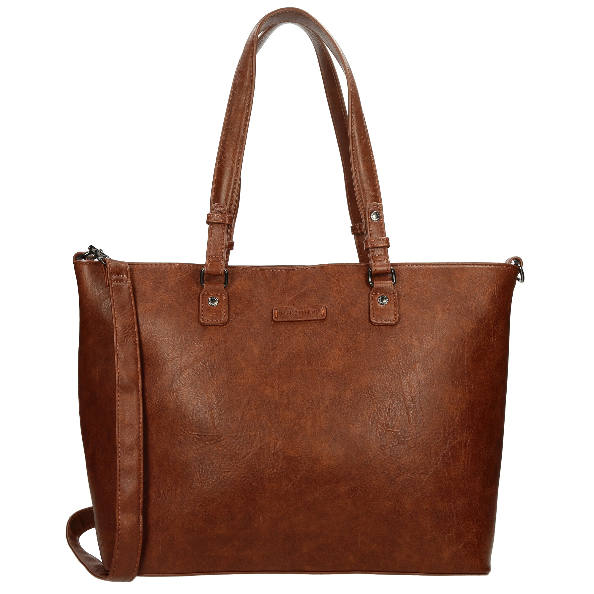 ENRICO BENETTI CAEN SHOPPER 15" 66625 Barva: hnědá