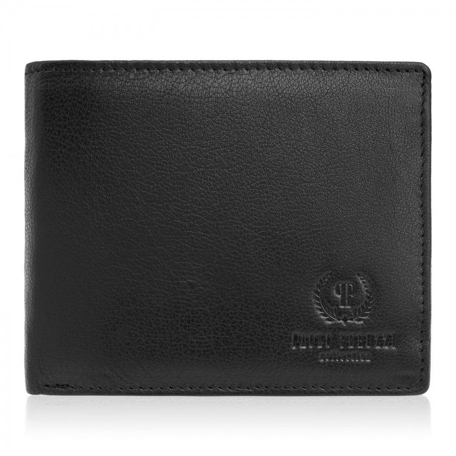 Kožená peněženka Paolo Peruzzi T-47 Barva: černá