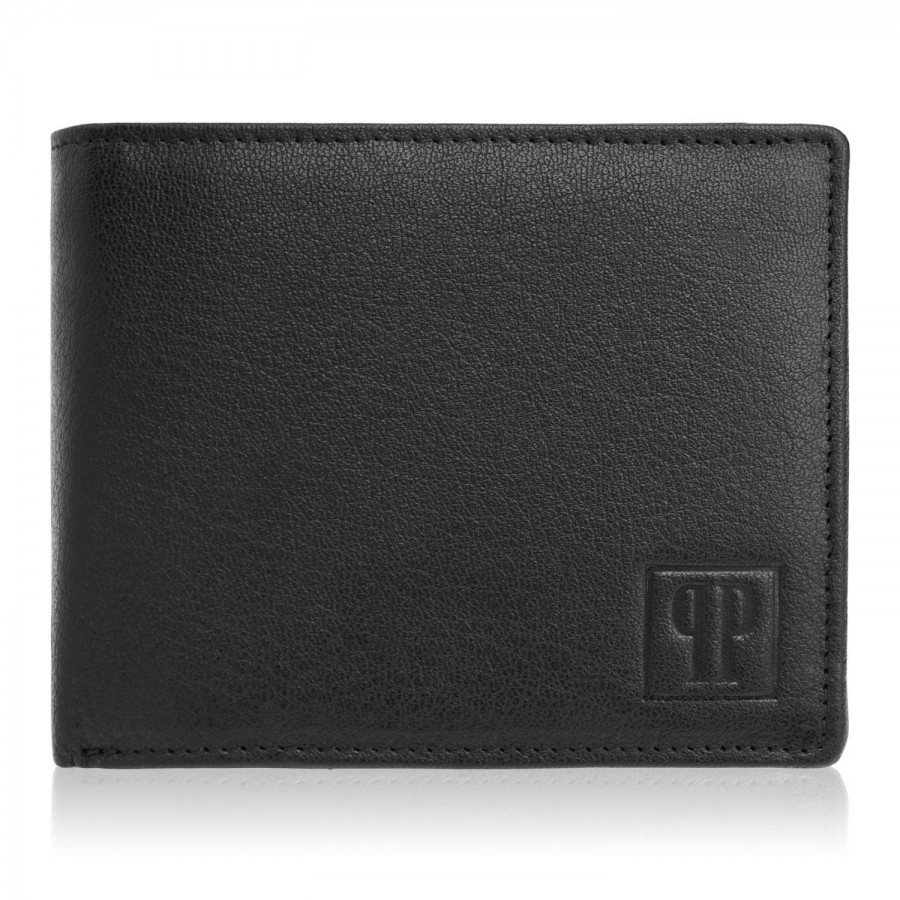 Kožená peněženka Paolo Peruzzi T-48 Barva: černá