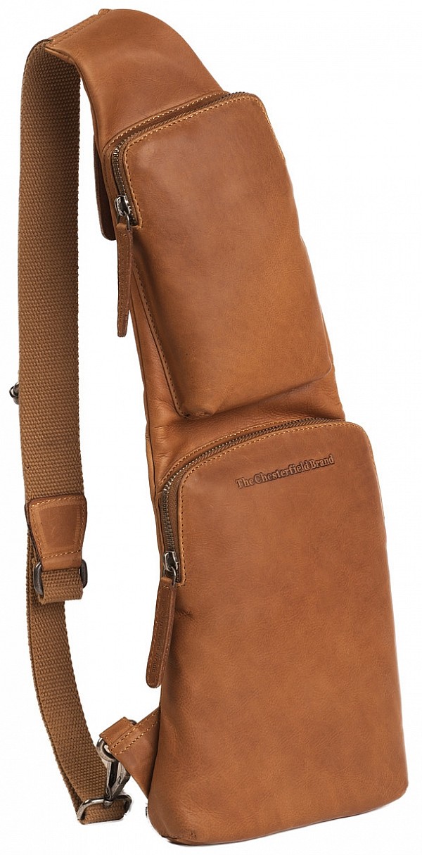The Chesterfield Brand Crossbody taška - batoh Logan C58.0286 Barva: hnědá