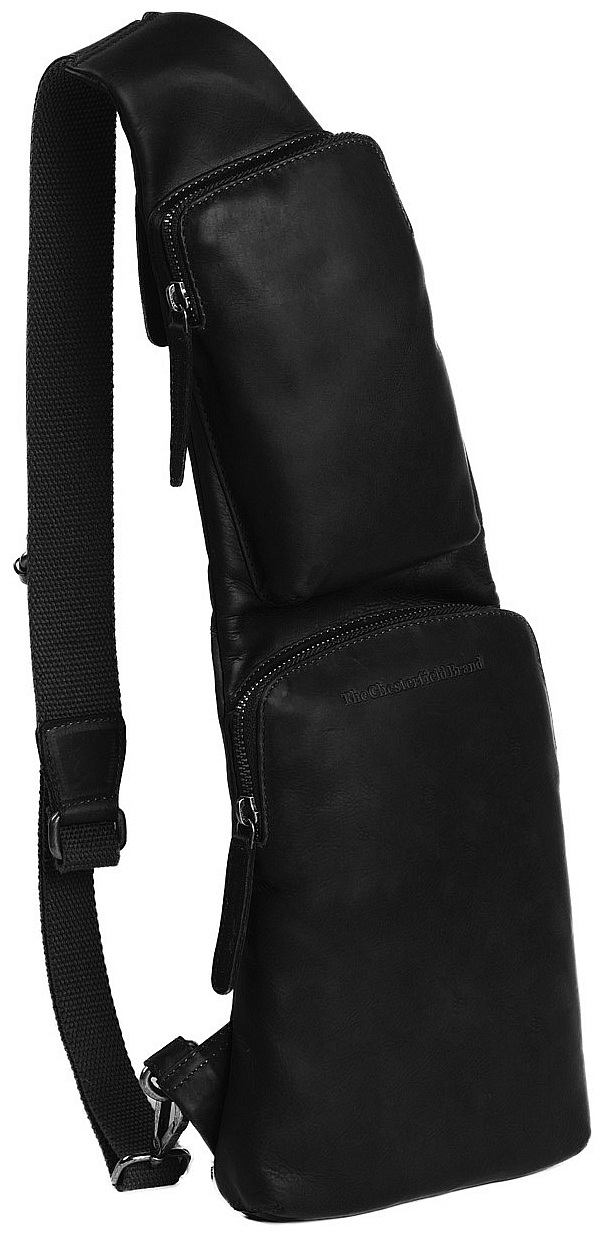 The Chesterfield Brand Crossbody taška - batoh Logan C58.0286 Barva: černá