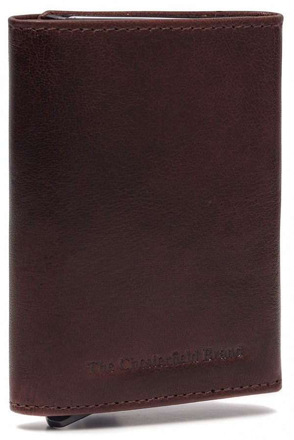 The Chesterfield Brand Kožená peněženka - pouzdro na karty RFID C08.0441 Paris Barva: tmavě hnedá