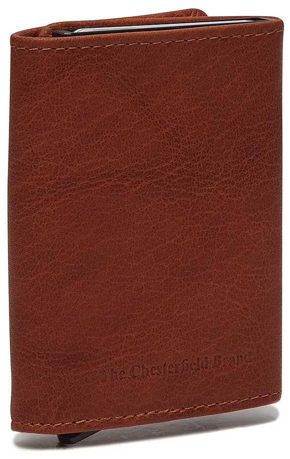 The Chesterfield Brand Kožená peněženka - pouzdro na karty RFID C08.0441 Paris Barva: hnědá