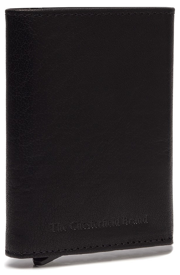 The Chesterfield Brand Kožená peněženka - pouzdro na karty RFID C08.0441 Paris Barva: černá