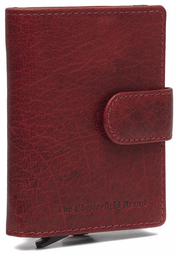 The Chesterfield Brand Kožená peněženka - pouzdro na karty RFID C08.0442 Prague Barva: červená