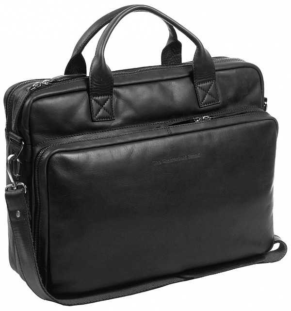 The Chesterfield Brand Kožená taška na notebook C40.1060 Jackson Barva: černá