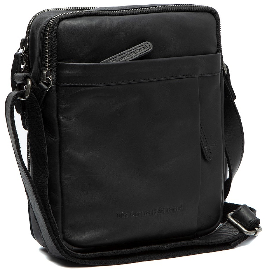 The Chesterfield Brand Kožená taška přes rameno na doklady Alva C48.0955 Barva: černá