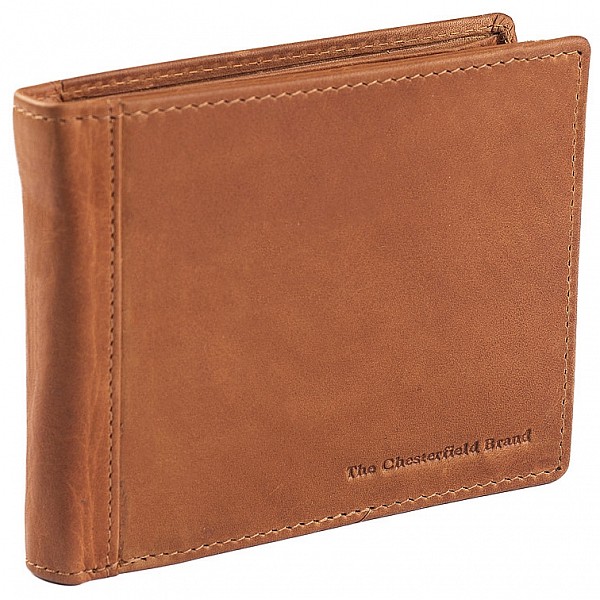 The Chesterfield Brand Pánská kožená peněženka RFID Alvina C08.0401 Barva: hnědá