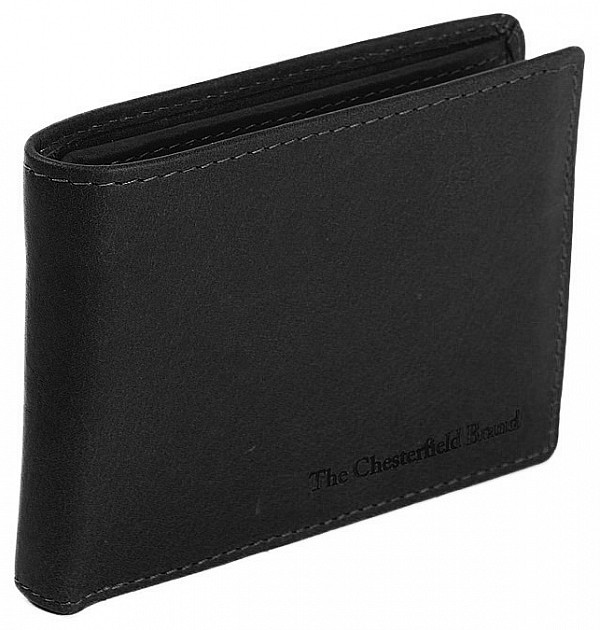 The Chesterfield Brand Pánská kožená peněženka RFID Enzo C08.0360 Barva: černá