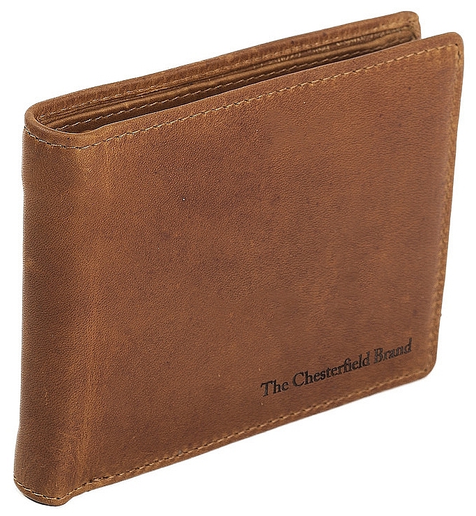 The Chesterfield Brand Pánská kožená peněženka RFID Walid C08.0362 Barva: hnědá