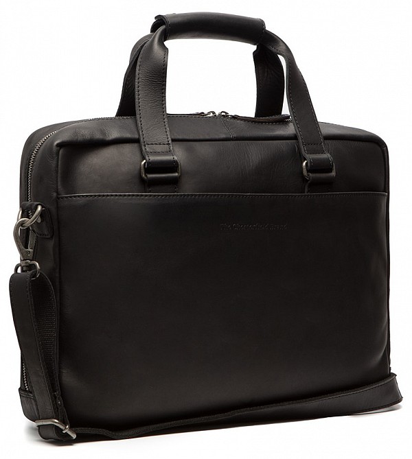The Chesterfield Brand Kožená pracovní taška C40.1074 Manhattan Barva: černá